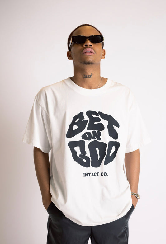 Bet On God “Brown or White”Oversized T-Shirt